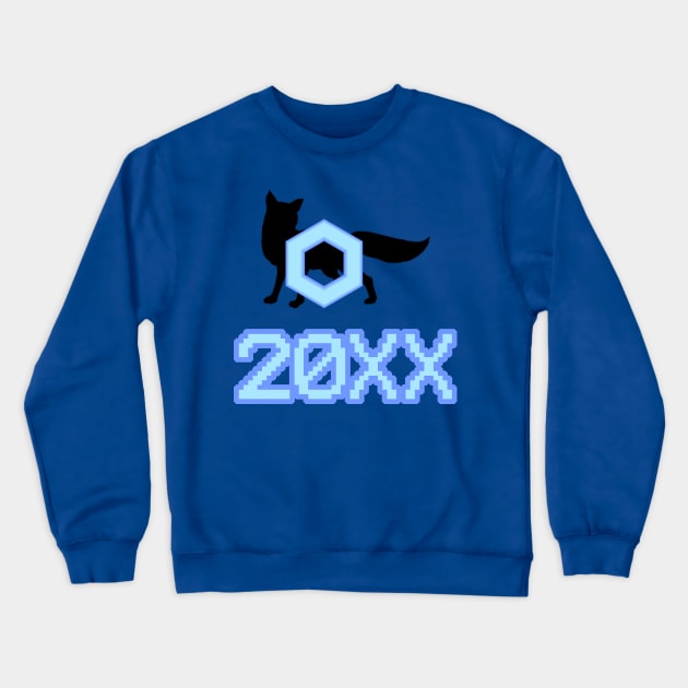 The year is 20XX Crewneck Sweatshirt by obmik